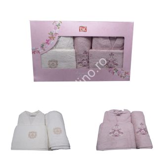 Set halat baie si prosop