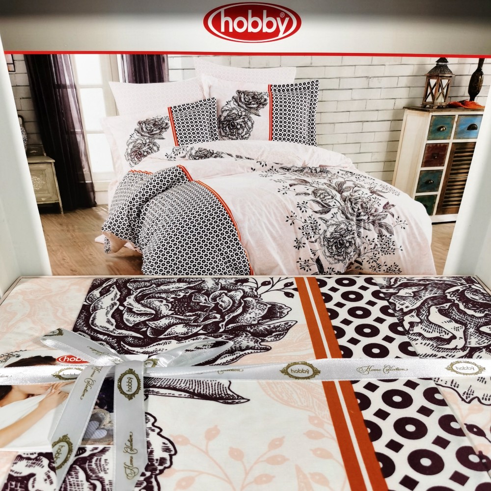 lenjerie bumbac hobby arianna damson