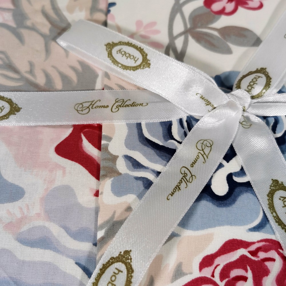 lenjerie bumbac 100% hobby florentina cream