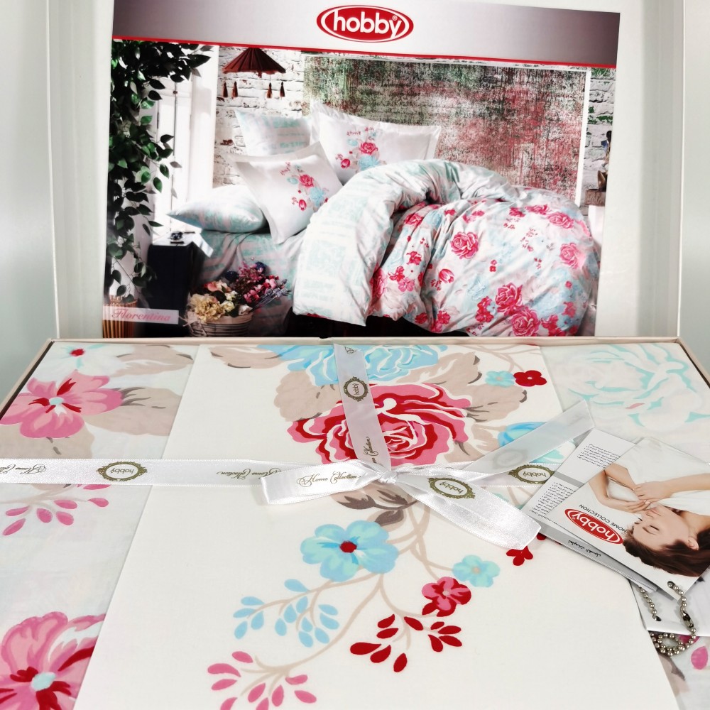 lenjerie bumbac 100% hobby florentina mint