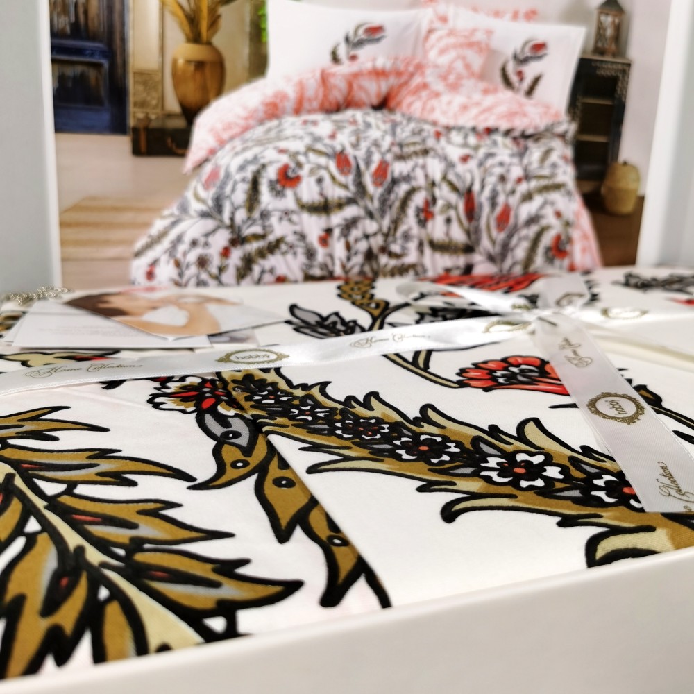 lenjerie bumbac 100% hobby sophia green