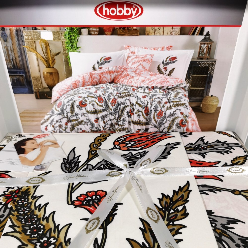 lenjerie bumbac 100% hobby sophia green