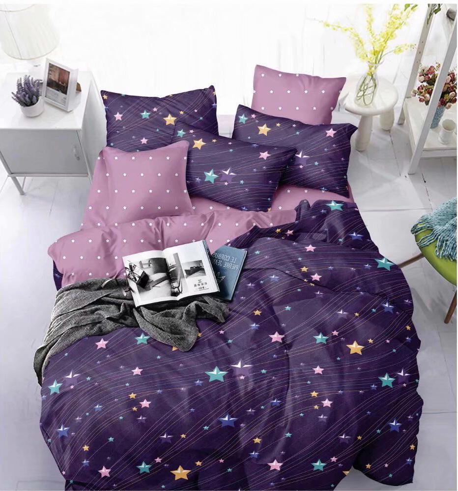 lenjerie violet cu stelute