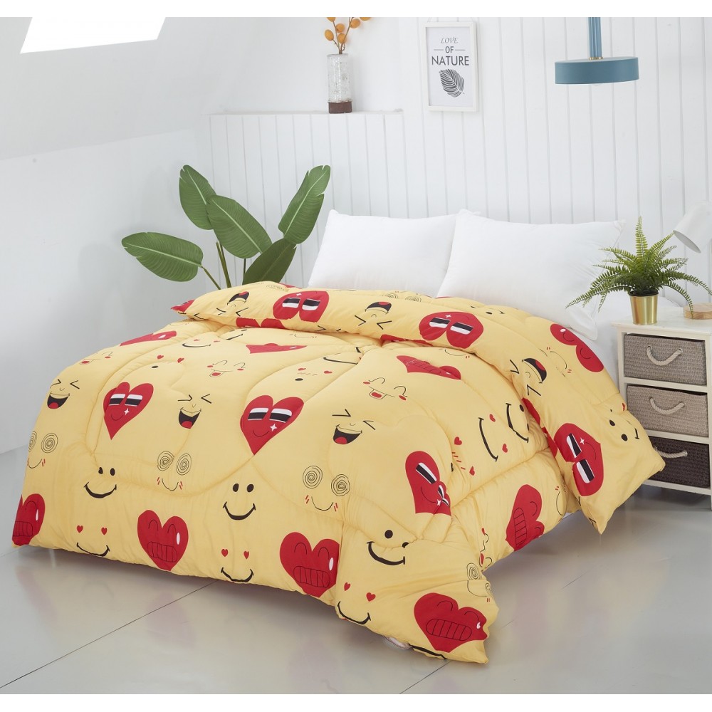 pilota galbena cu smile-uri