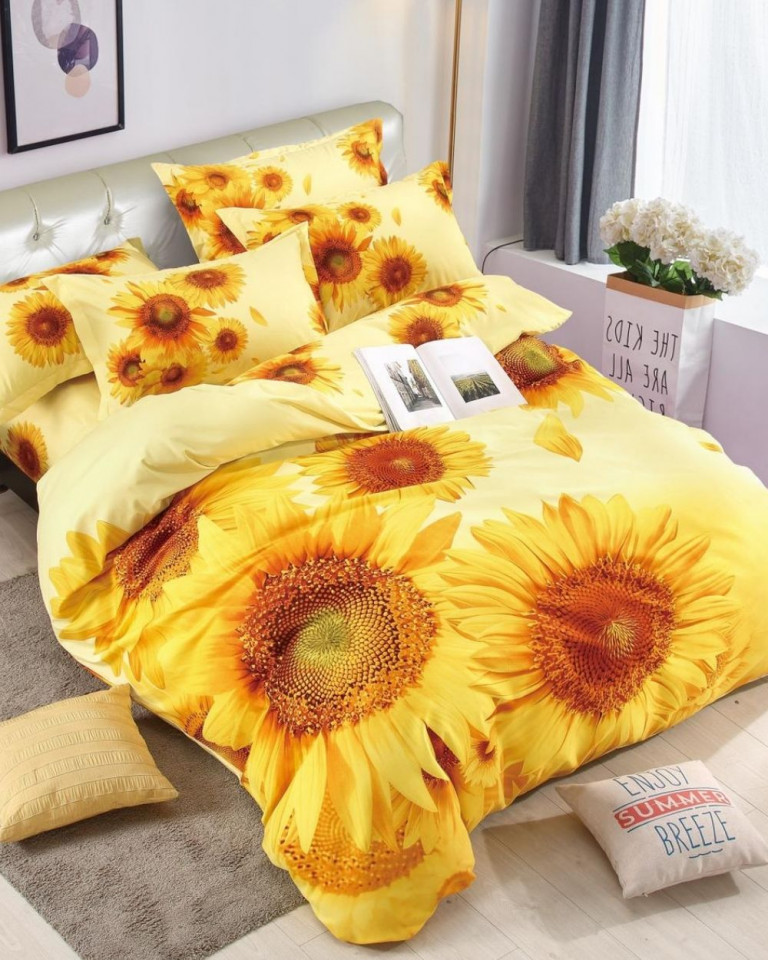 lenjerie floarea soarelui