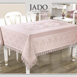 fata de masa jado dantela - roz