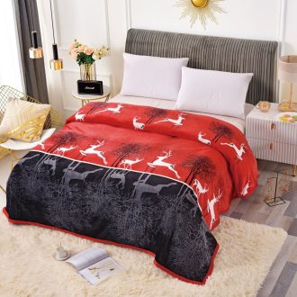 patura cocolino de craciun rosie cerbi