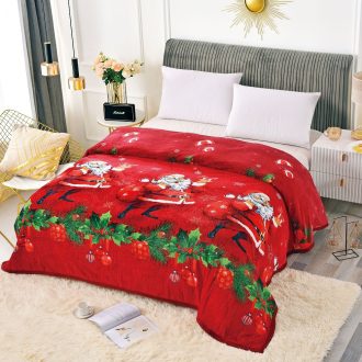 patura cocolino de craciun rosie santa