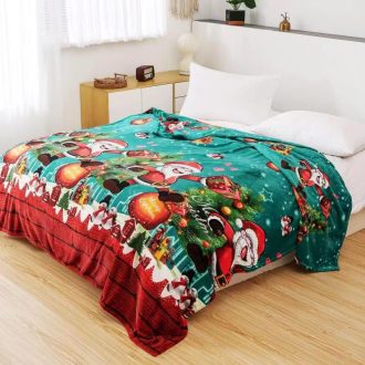 patura cocolino rosie de craciun