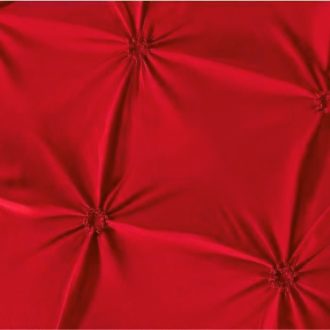 lenjerie cu pliuri aproape - rosu aprins