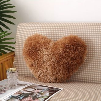 perna decorativa model inimioara maro