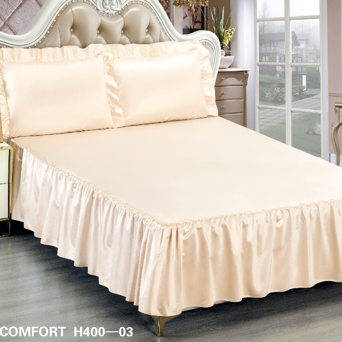 husa tercot cu volanase h400-03