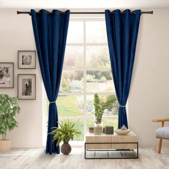 draperii heinner albastru