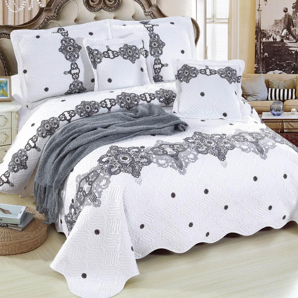 cuvertura 1 persoana alba model abstract