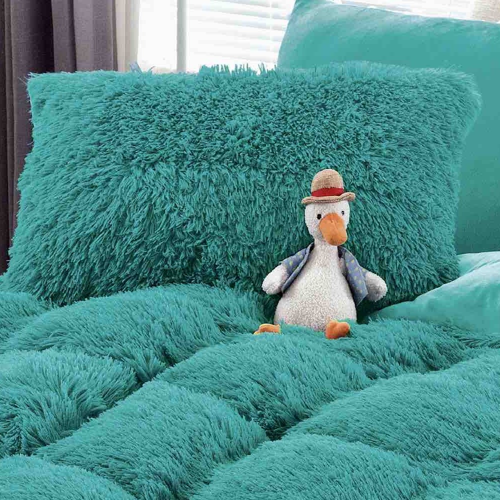 lenjerie cocolino fluffy verde