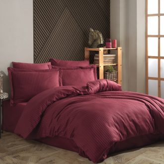 lenjerie diamond damasc bordo