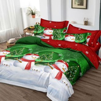 lenjerie de craciun verde om de zapada