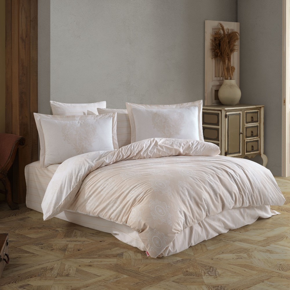 lenjerie poplin hobby rachel bej