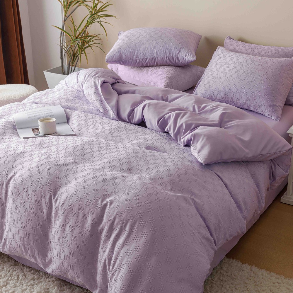 lenjerie jacquard din finet - lila