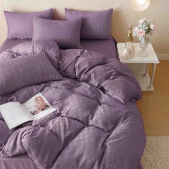 lenjerie jacquard din finet - mov