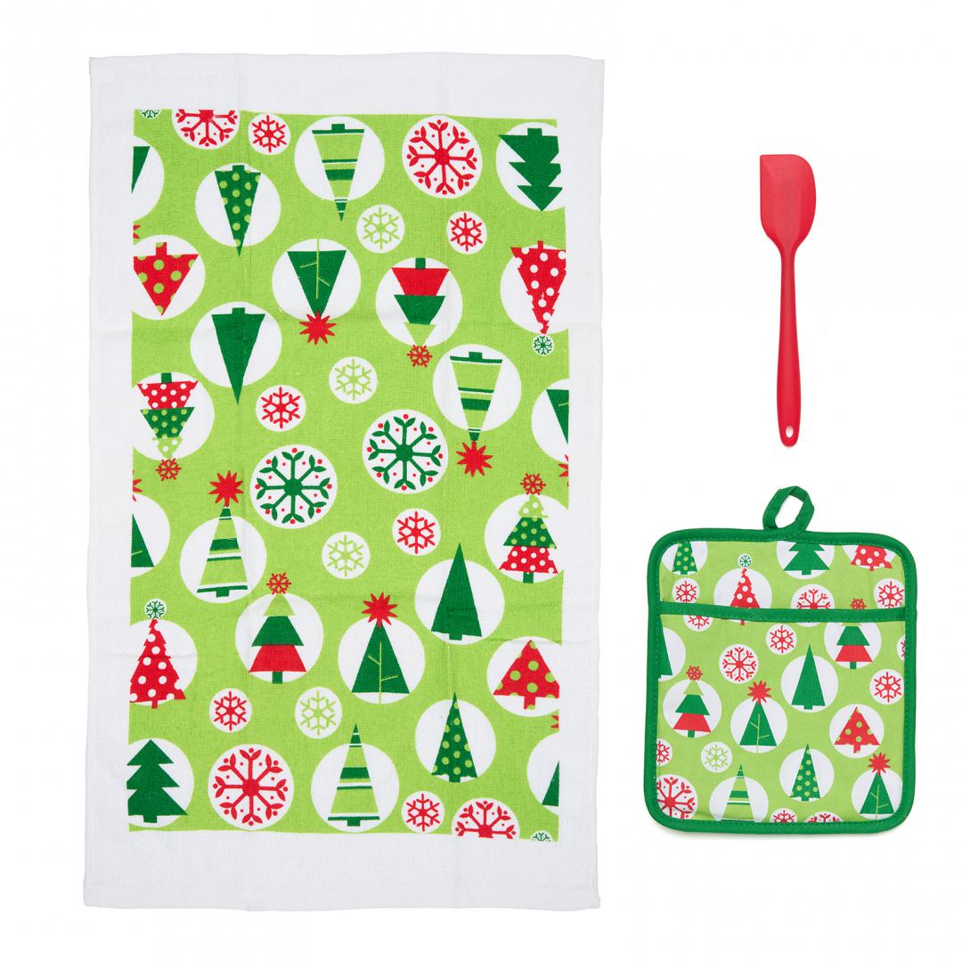 set bucatarie 3 piese xmas HR-3KST-XMS