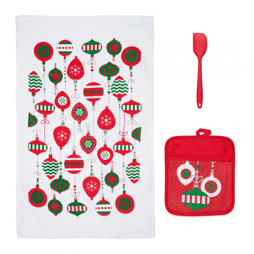 set bucatarie 3 piese xmas HR-3KST-XMS