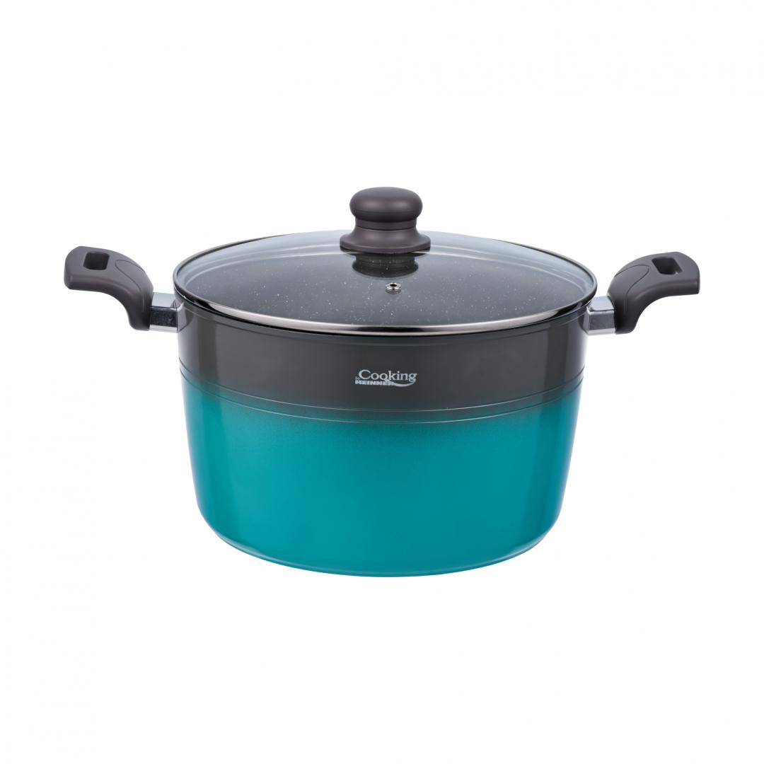 set gatit oale si tigai 7 piese aluminiu green cook heinner