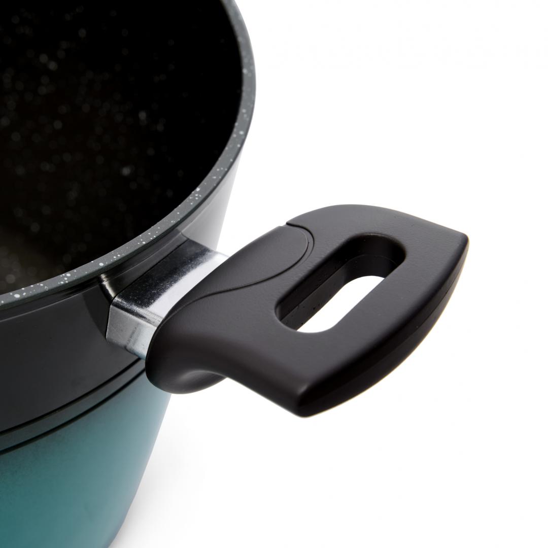 set gatit oale si tigai 7 piese aluminiu green cook heinner