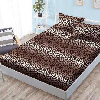 husa de pat finet leopard
