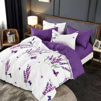 lenjerie de pat finet cu lavanda