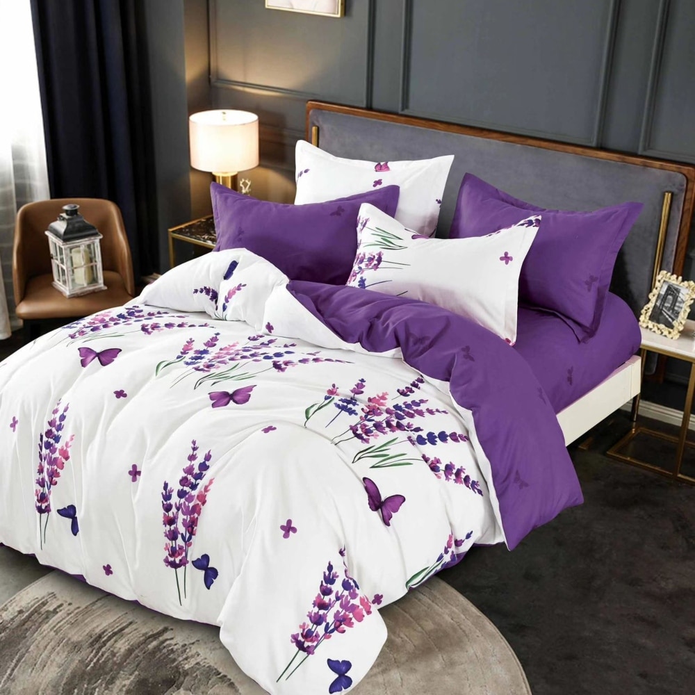 lenjerie de pat finet cu lavanda