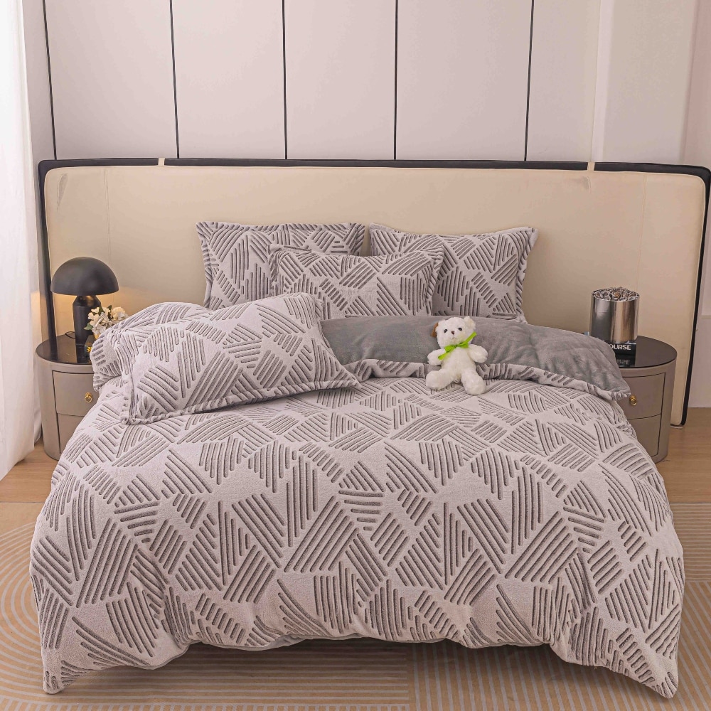 Lenjerie Cocolino cu elastic cu dungi gri