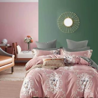 lenjerie somon cu model abstract