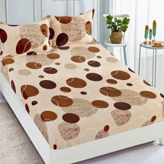 husa cocolino bej cu cercuri