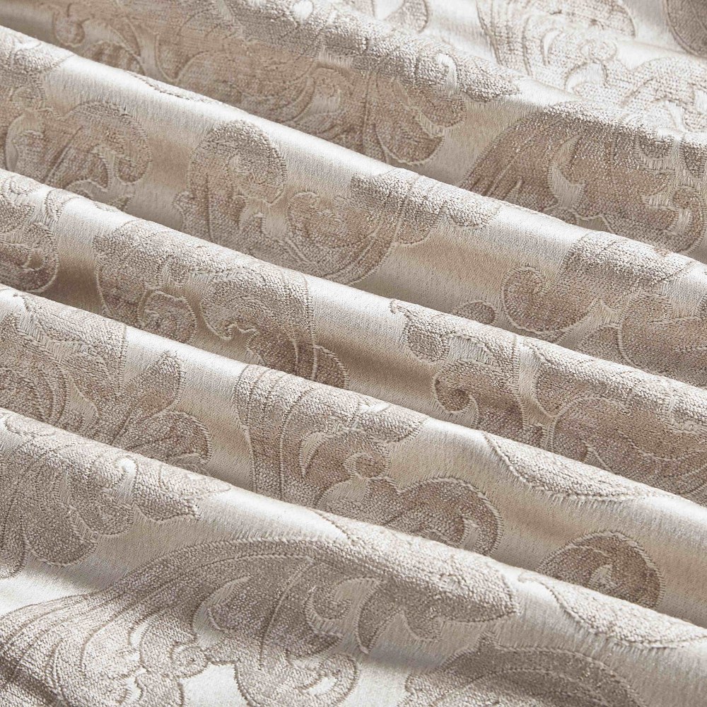 set luxury jacquard 7 piese bej material
