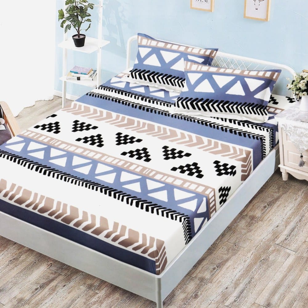 husa de pat finet model abstract