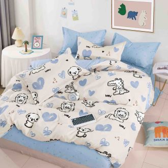 lenejrie de pat finet cu animalute