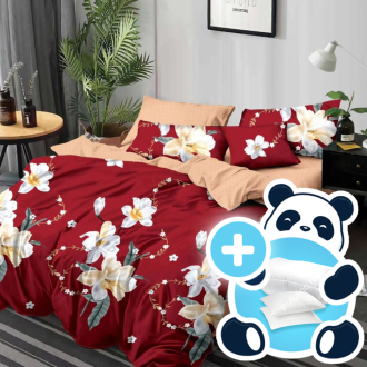 Grena si portocaliu cu crini