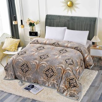 patura cu bordura beige royalyy