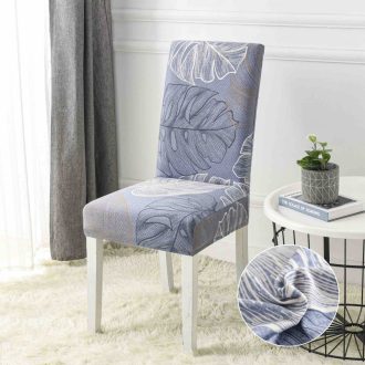 Set 6 Huse de Scaun Elastice, Marime Universala - Leaves - PUF168871