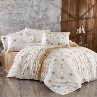 Lenjerie crem cu flori suspendate