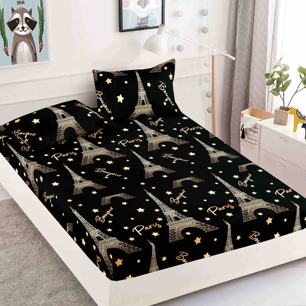 husa finet neagra cu turnul eiffel