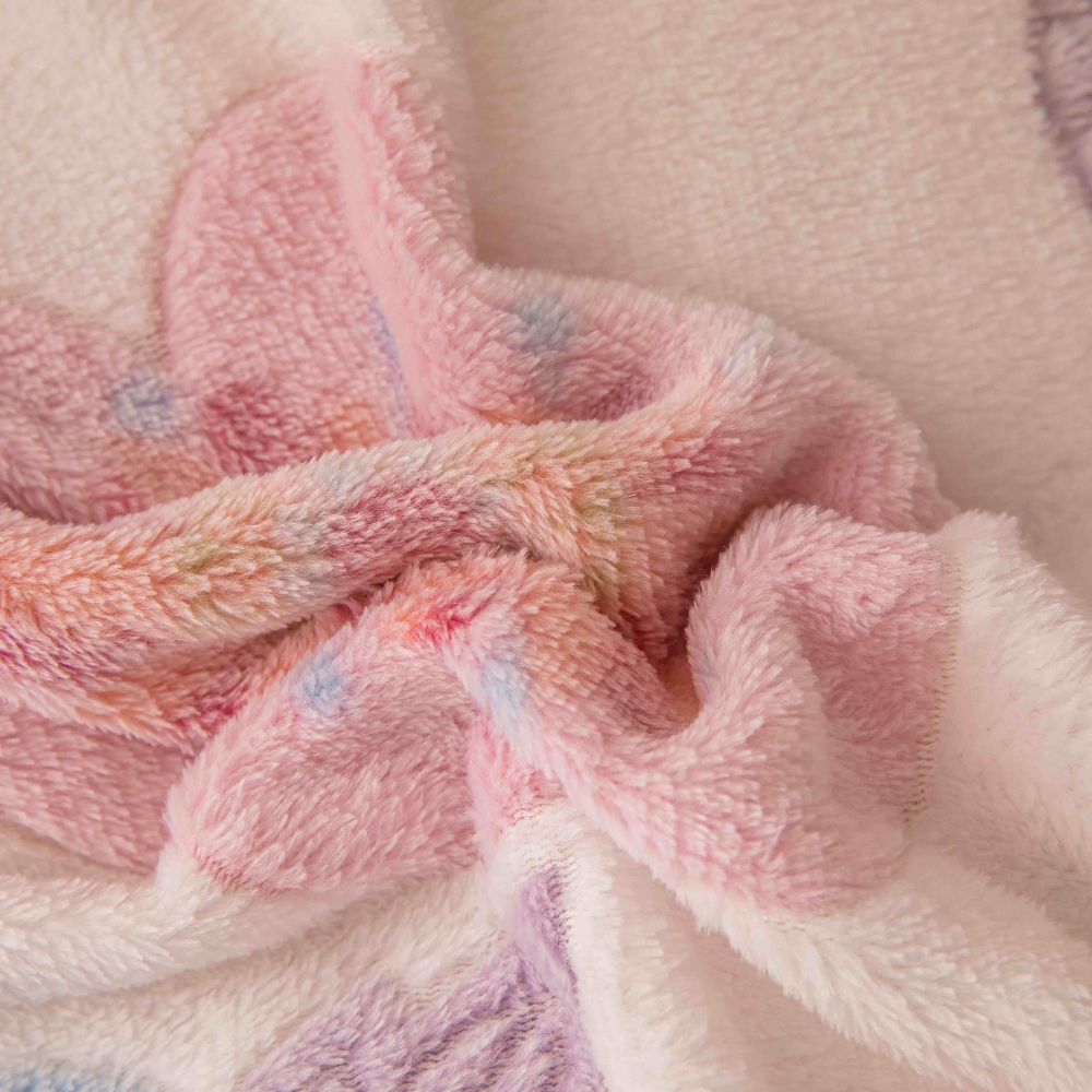 lenjerie cocolino cu elastic gri cu flori colorate material