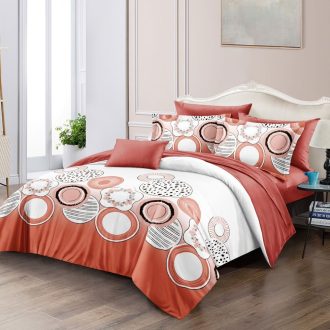 lenjerie portocalie cu cercuri