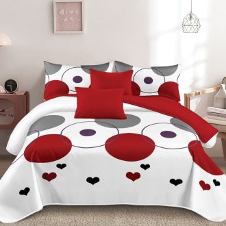 lenjerie pucioasa cu inimioare si cercuri rosi