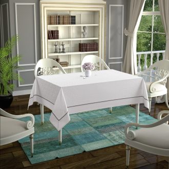 fata de masa daisy alb