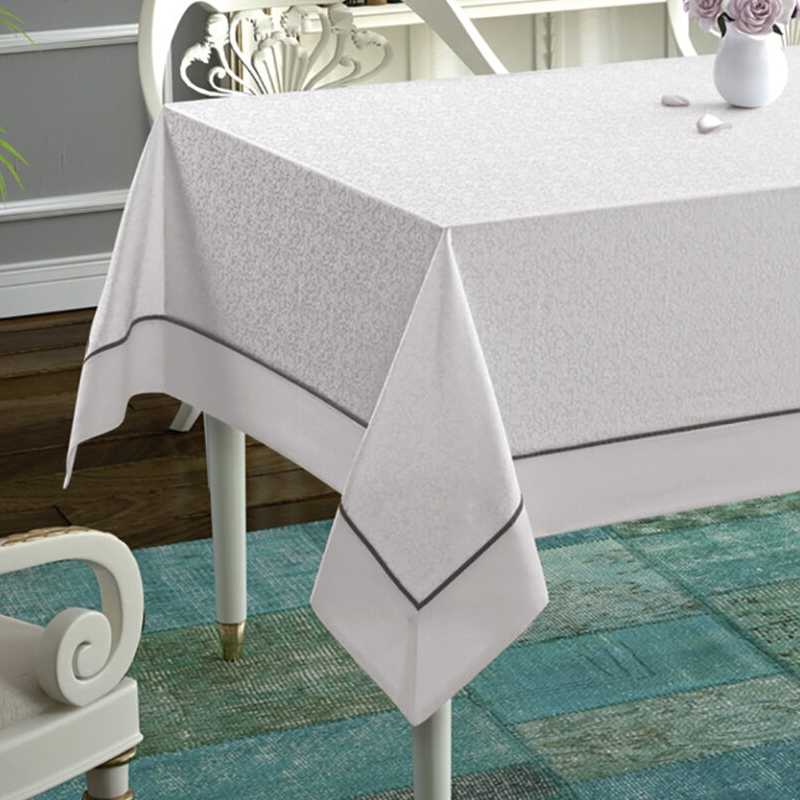 fata de masa daisy alb paspoal