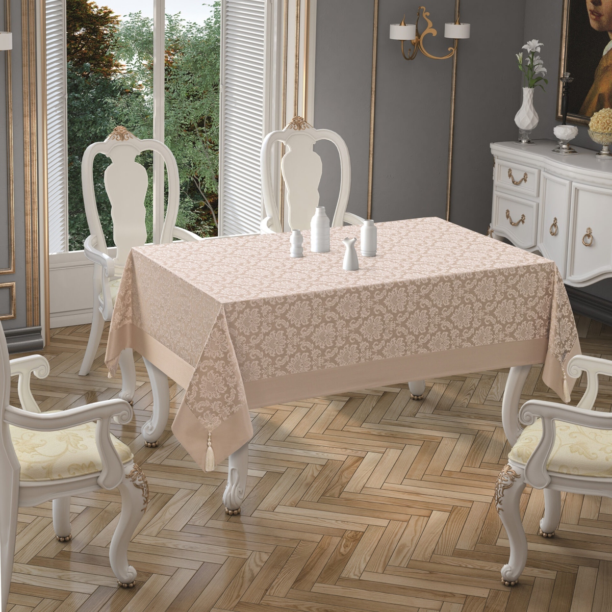 fata de masa policoton tabe bej