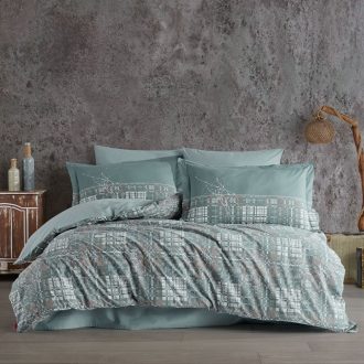 lenjerie poplin lucia yesil