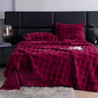 lenjerie blanita iepure grena